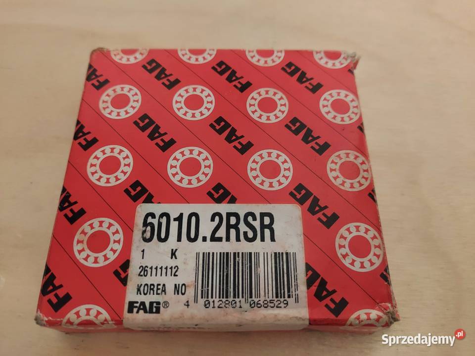 Łożysko FAG 6010 2rs Pozostałe Kraków