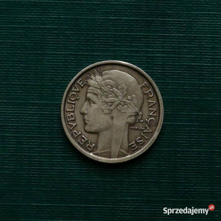 FRANCJA 1 frank 1931r Numizmatyka Gliwice
