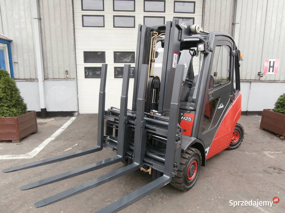 Nowy wózek widłowy 25 tony Linde H25D diesel Elbląg