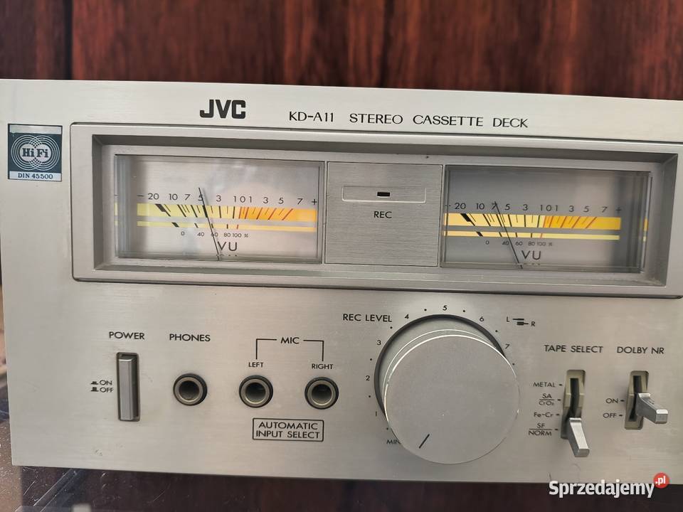 Magnetofon deck vintage JVC KDA11 Magnetofony Warszawa