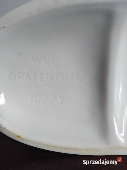Grafenthal świecznik dwuramienny porcelanowy sprzedam