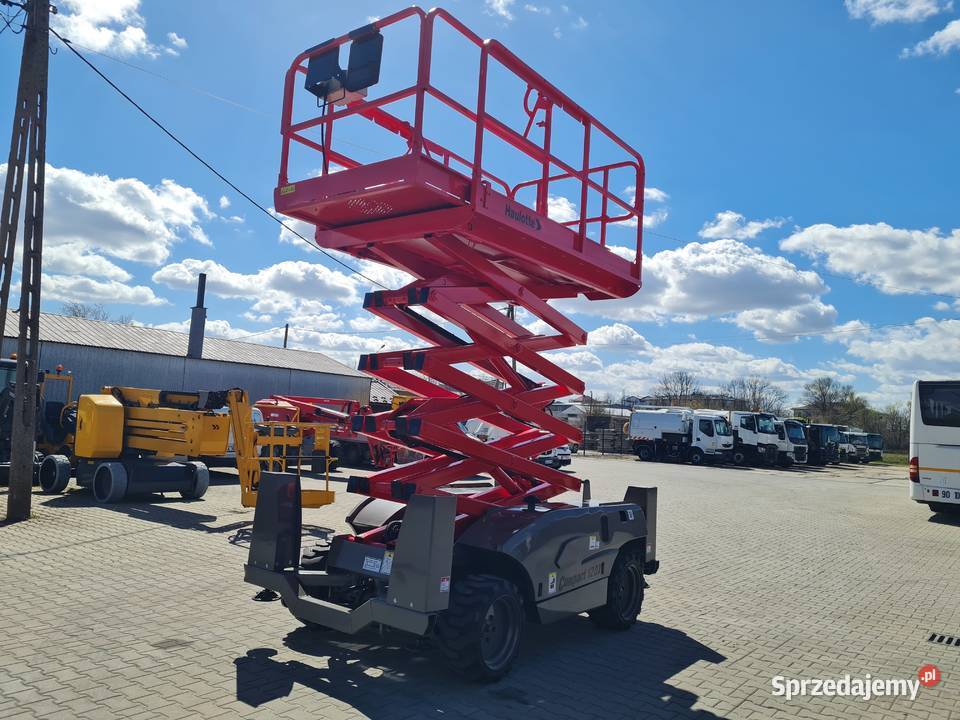 Podnośnik nożycowy spalinowy Haulotte Compact Rok produkcji 2014 Dąbrowa Tarnowska
