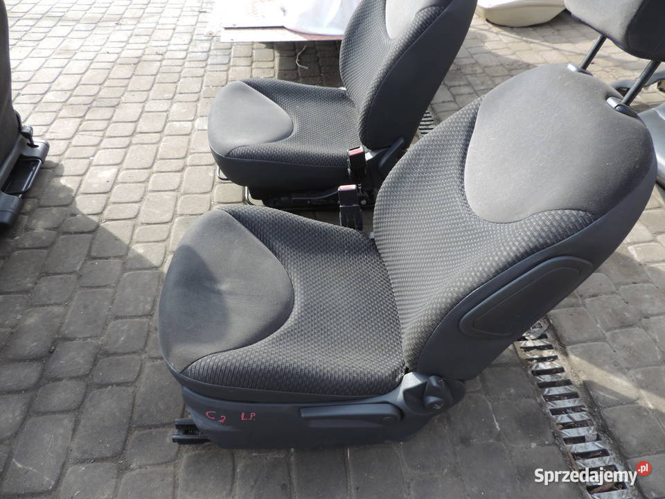 CITROEN C2 FOTELE KOMPLET ZAGŁÓWKI KANAPA Wyposażenie wnętrza Nowy Sącz