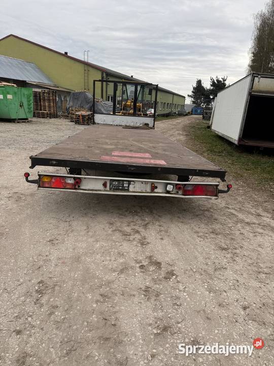 Przyczepa zamiana pod przyczepę pod minikoparke