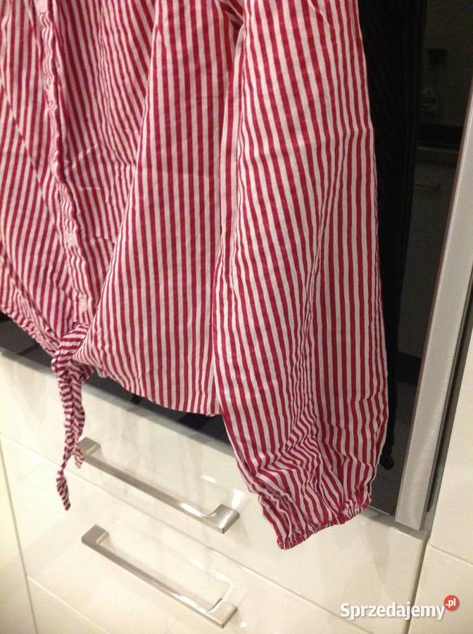 Bluzka Hiszpanka Damska TALLY WEIJL S Czerwone lubuskie