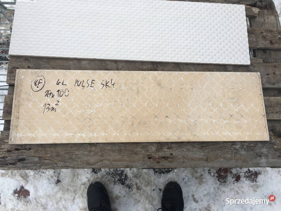 Glazura płytka ścienna pulse white i pulse sky mazowieckie Reguły