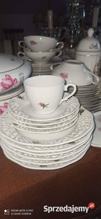 Filiżanka z różami Ażur Gdańsk