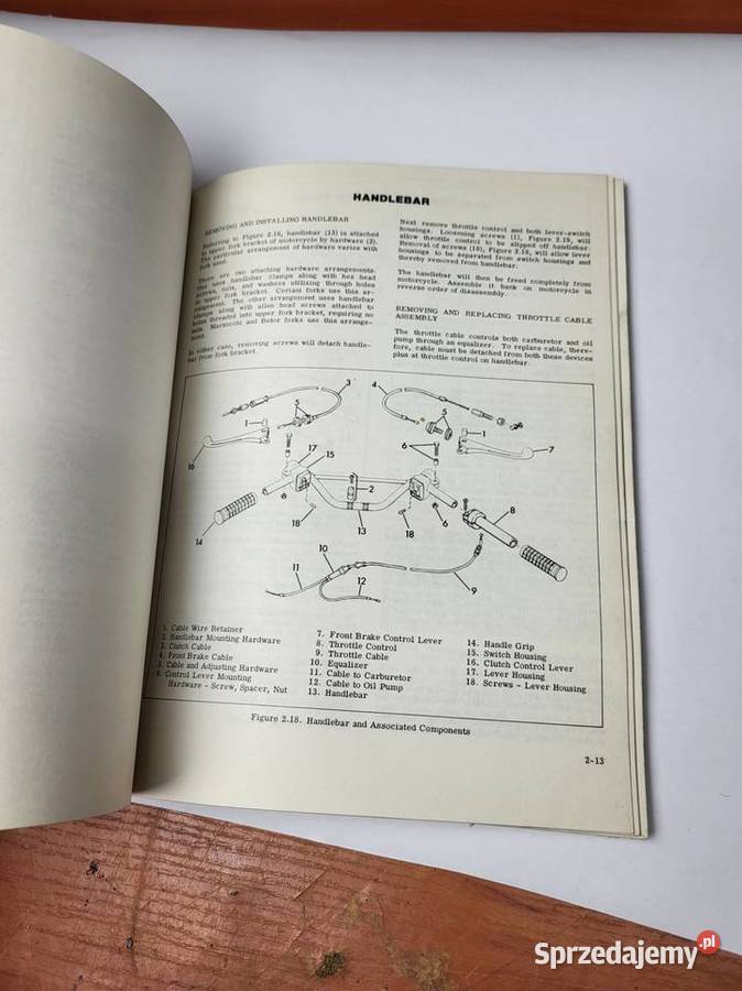 intrukcja serwisowa hareydavidson SSSX 175250 śląskie Rybnik