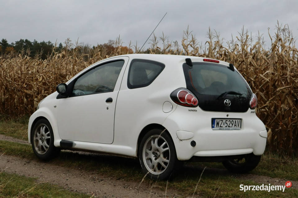 Toyota Aygo 2014r 10 GAZ Klimatyzacja Faktura klimatyzacja Warszawa