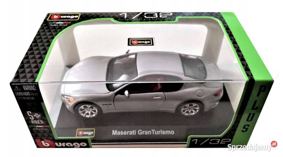 Samochód Maserati GT Burago BBURAGO 132 0001 podlaskie Białystok