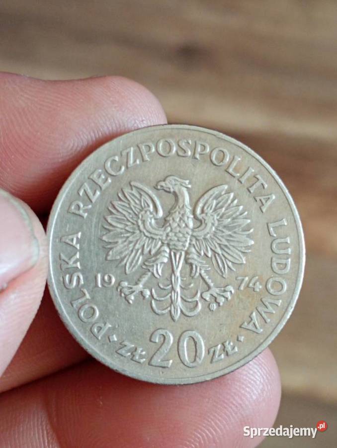 Sprzedam monete 20 zl 1974 Marceli Nowotko