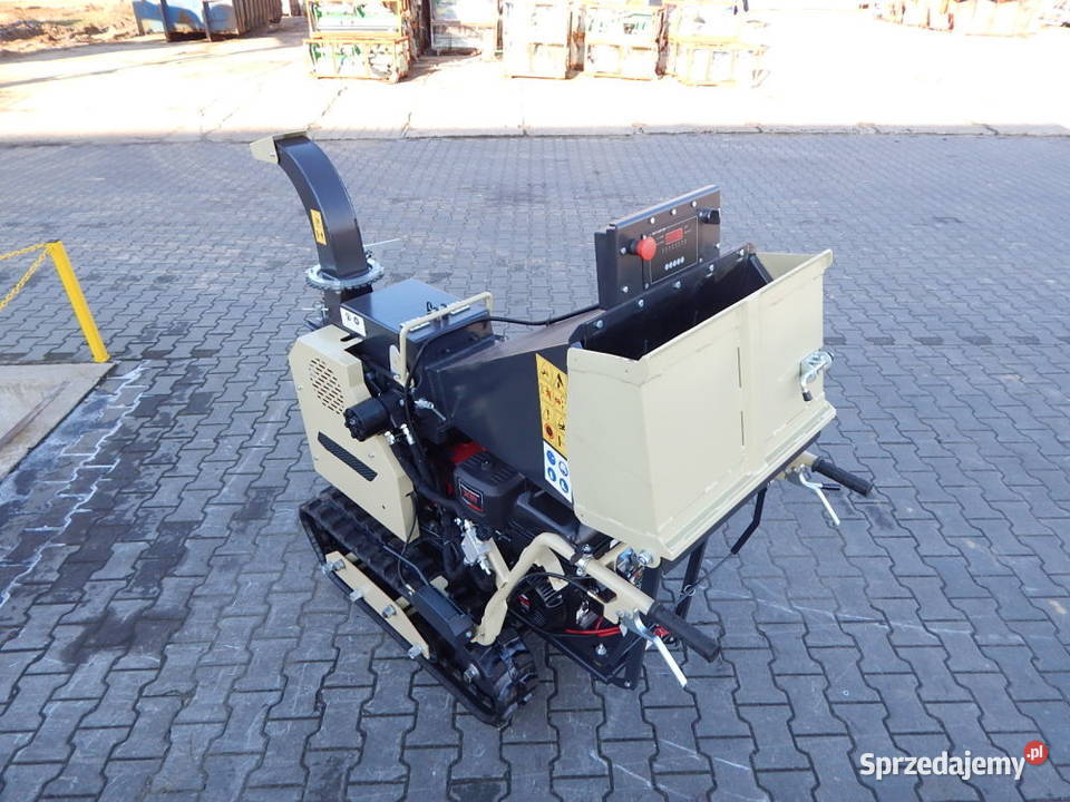 Rębak drewna na gąsienicach SZ130 GEOGRAS RATY