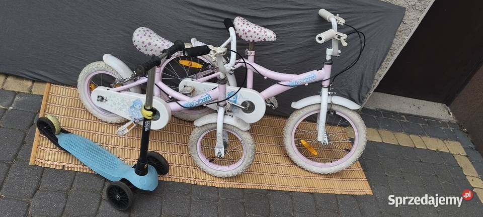 Rowerek Dziecięcy na pedały koła 16