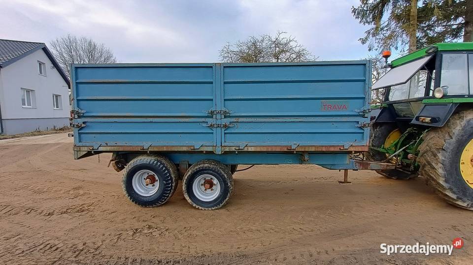 Przyczepa wywrotka 10t tandem Przasnysz