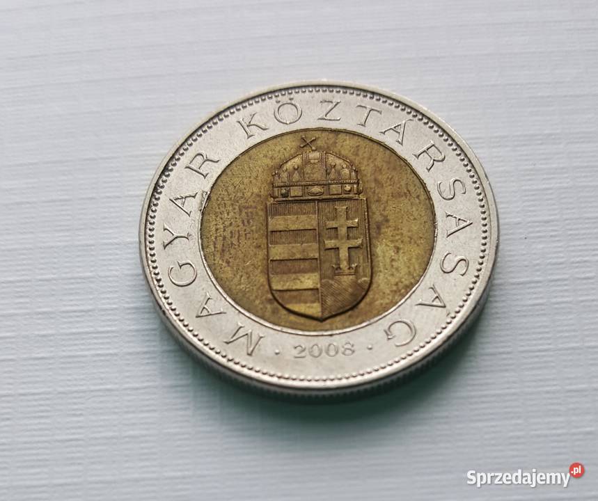 MONETA 100 forint z 2008r numizmatyka Węgry Złotniki