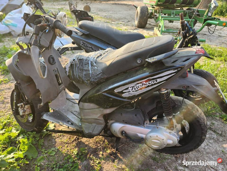 Piaggio typhoon rama papiery dokumenty plastiki lubelskie