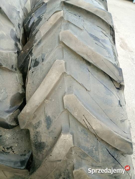 Komplet kół John Deere tył 149r 38 przód 112r 28 Opony rolnicze Turkowice