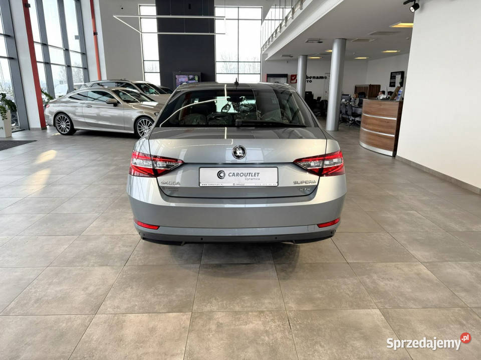 koda Superb Style 20TDI 190 DSG 4x4 2018 r salon wielofunkcyjna kierownica Myślenice