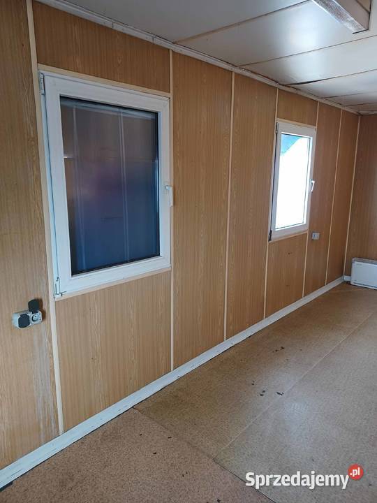 KONTENER BIUROWY SZATNIA ZAPLECZE BUDOWY Wrocław sprzedam