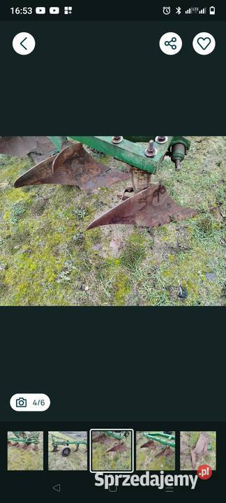 Pług Grudziądz 4 skiby nieuszkodzony Gubin sprzedam