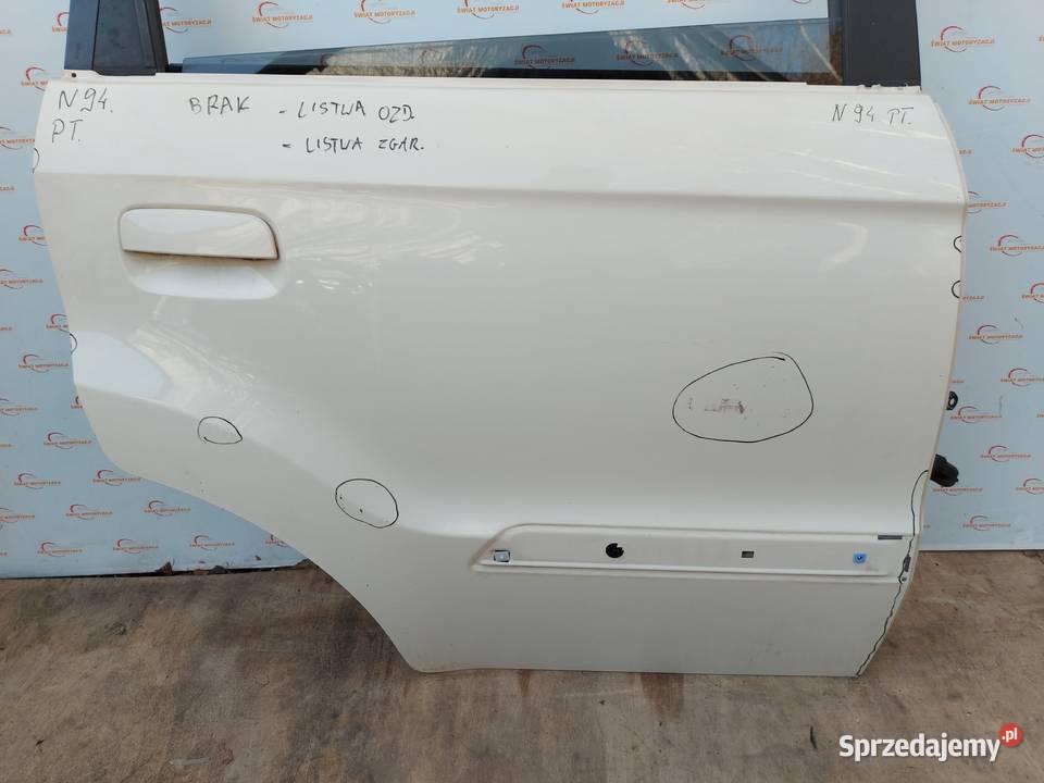 KIA SOUL 09r drzwi prawe tył 50 mikronów Kielce