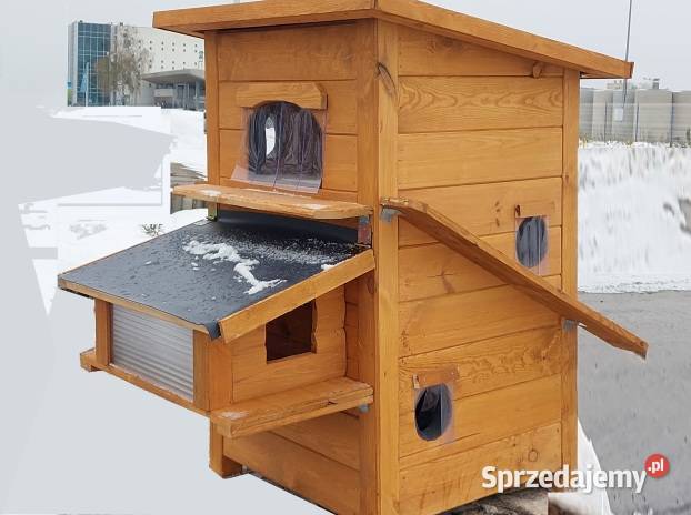 domek kotów budka wolno żyjących łódzkie Skierniewice