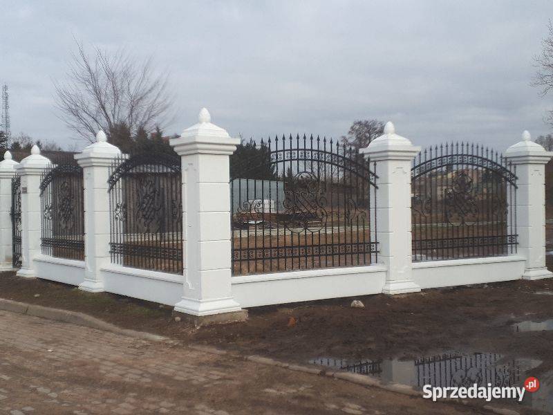 EleganckiePałacowe z Ramką StyloweMurki Słupki Ciechanów