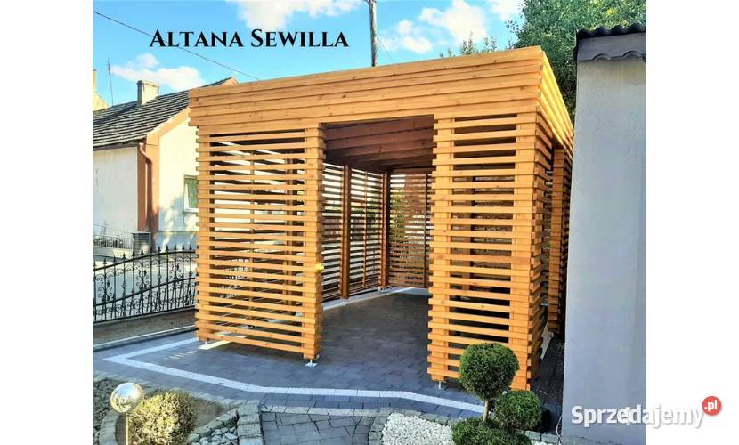 Altana drewniana nowoczesna Sewilla Szybka Łódź sprzedam