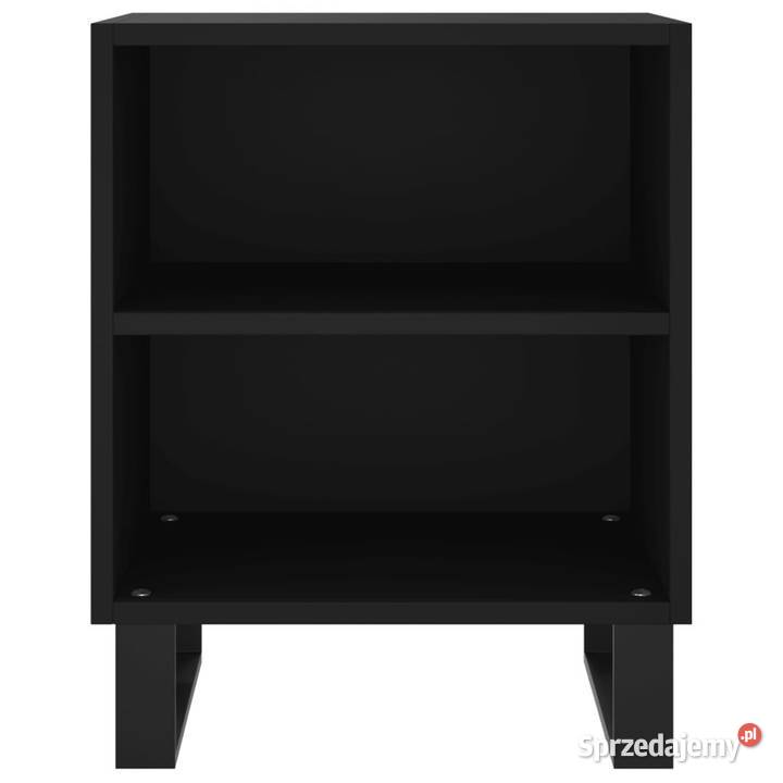 Szafka nocna czarna 40x30x50 materiał
