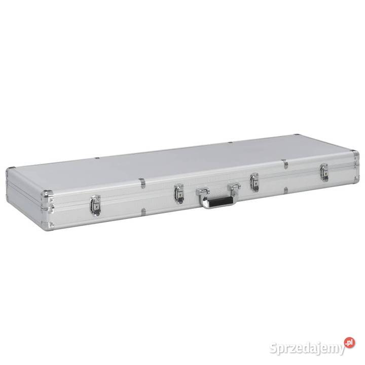 vidaXL Futerał na broń srebrny 118 x 38 x 12 Warszawa