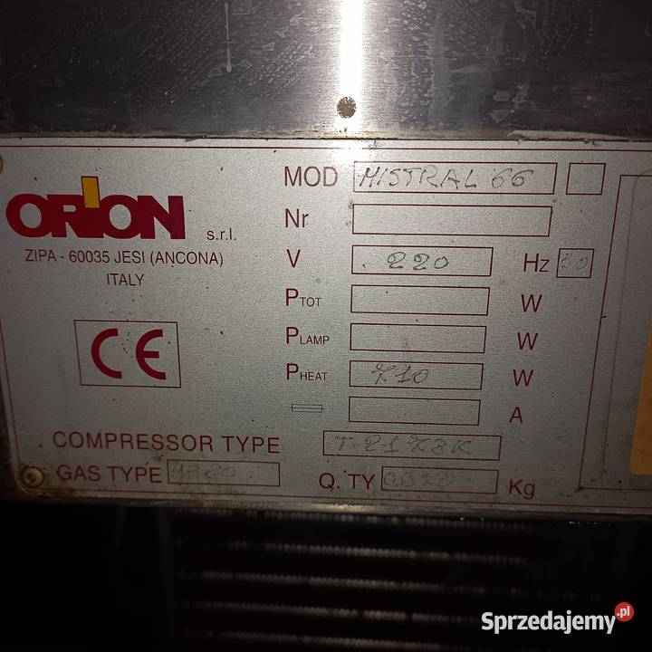 Lada chłodnicza lady chłodnicze lodówki Lipno