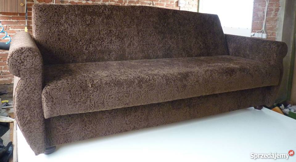 Kanapa wersalka sofa rozkładana pojemnik Łóżka, wersalki i sofy Niekłań Mały