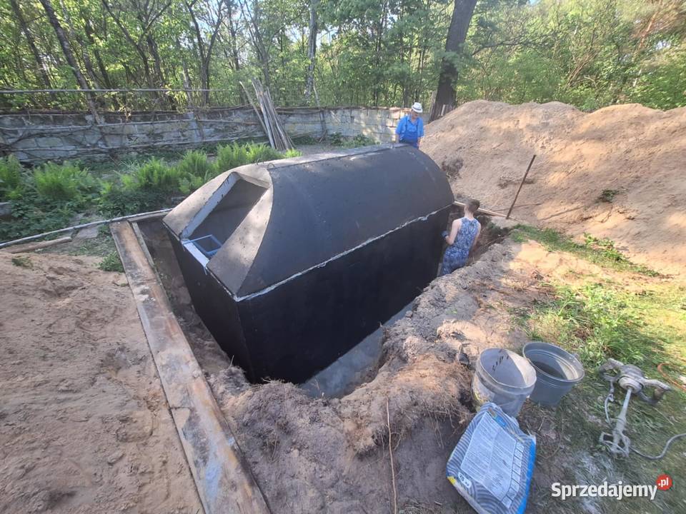 Szamba Betonowe Zbiorniki PPOŻ Piwnice Ziemianki wielkopolskie Grodzisk Wielkopolski sprzedam