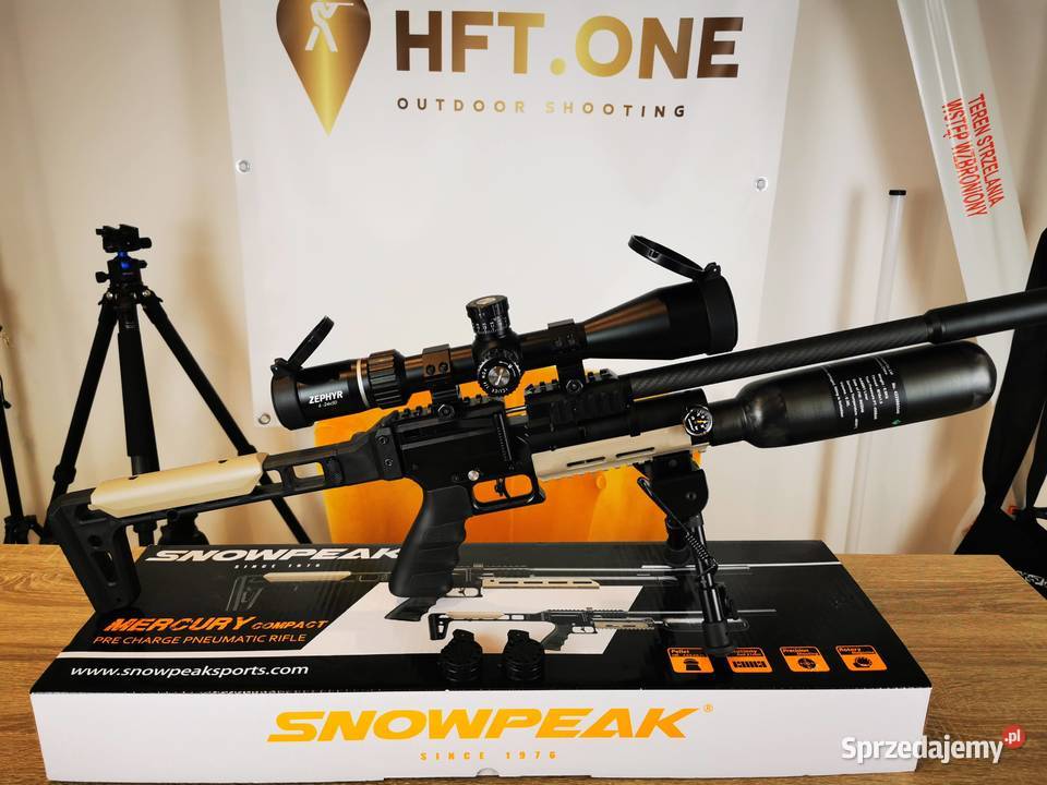 Wiatrówka SNOWPEAK AP900 TB 45mm regulator250 Sporty strzeleckie i myślistwo sprzedam