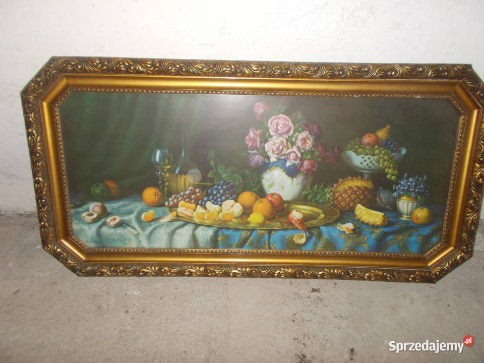 obraz martwa naturaWilly Hanft Drezden Gdańsk