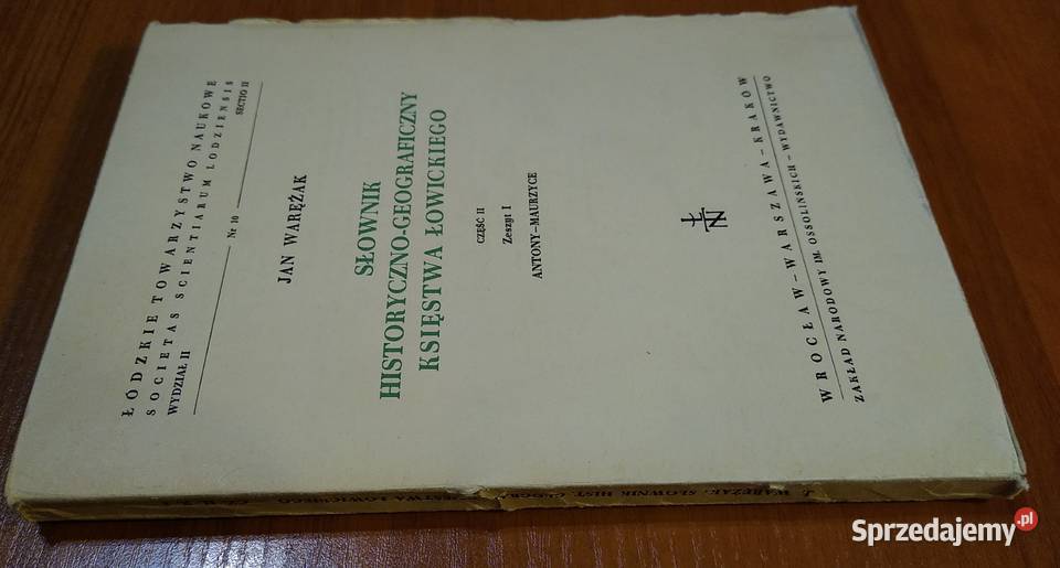 Słownik historyczno geograficzny księstwa Książki naukowe i popularnonaukowe Gdańsk