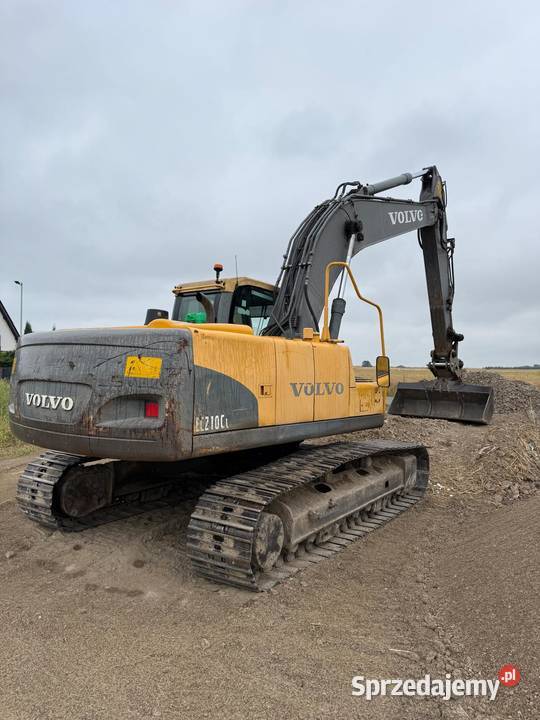 KOPARKA GĄSIENICOWA VOLVO EC210CL 2008 Koparki