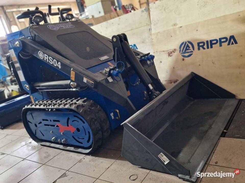 mini ładowarka RIPPA z silnikiem Kubota R04 Pasym