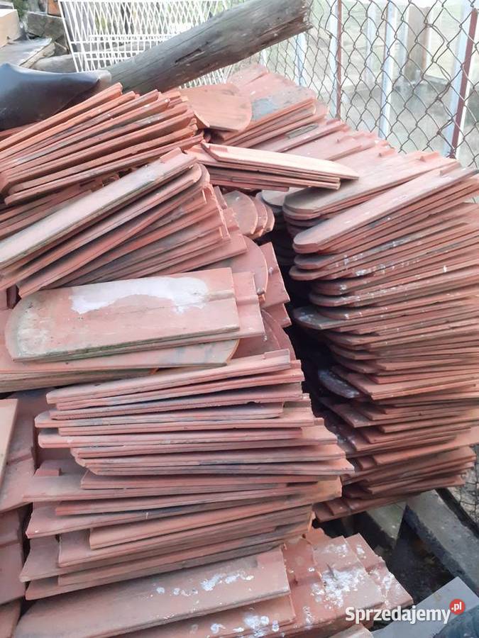 dachówka ceramiczna z rozbiórki