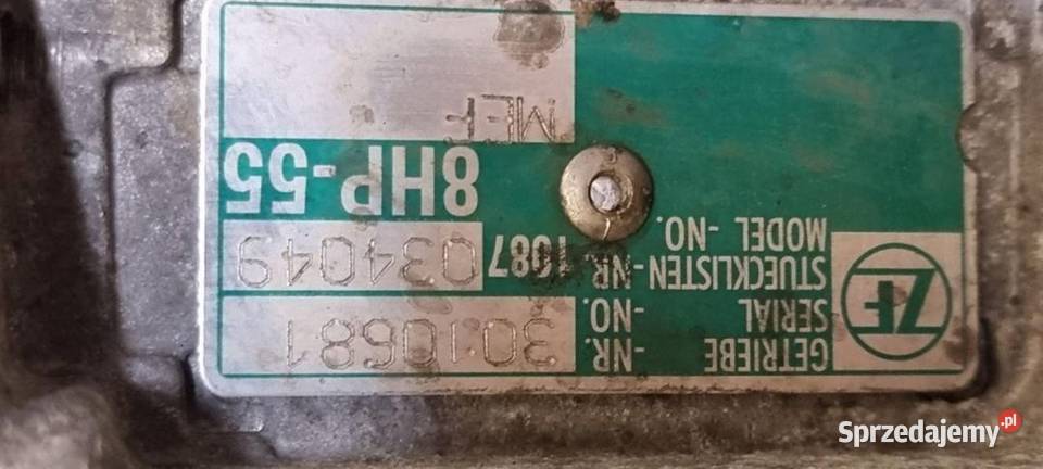 SKRZYNIA AUTOMATYCZNA AUDI S8 D4 MEF 8HP55 osobowe