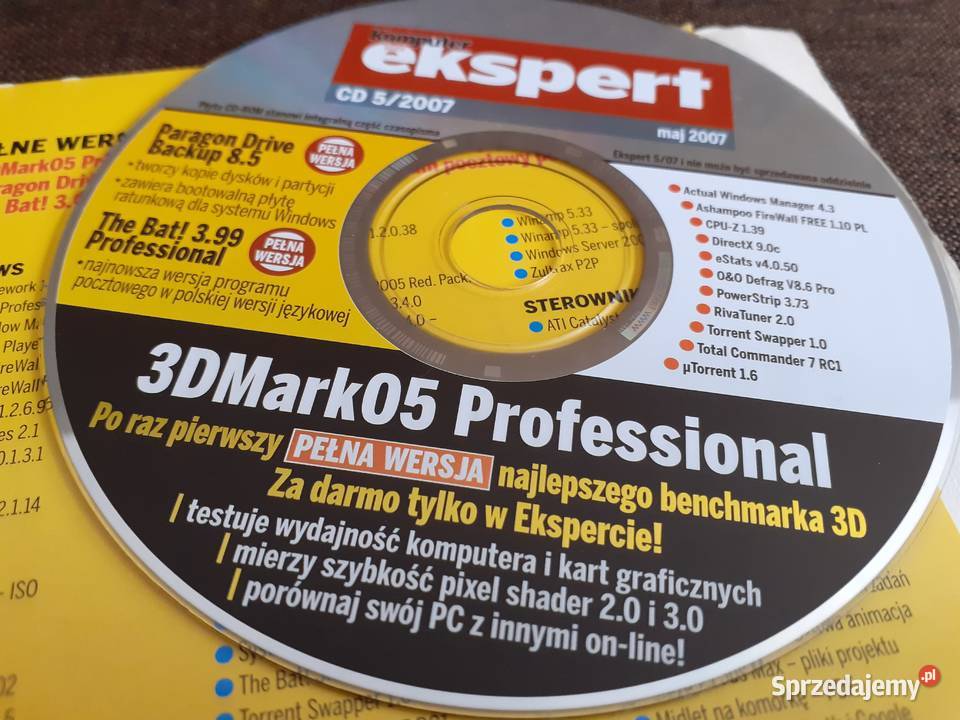 Komputer Świat ekspert CD 52007 3DMark05