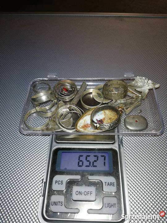 Srebro jako złom Pozostałe Chojnice