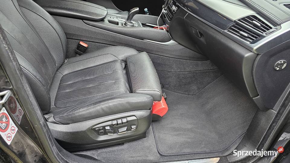 BMW X6 f16 50i 575hp salon polska adaptive led Wrocławice