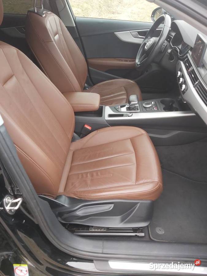 A4 Sedan 2019r 20TDI Automat Brązowe Skóry elektryczne lusterka dolnośląskie Syców