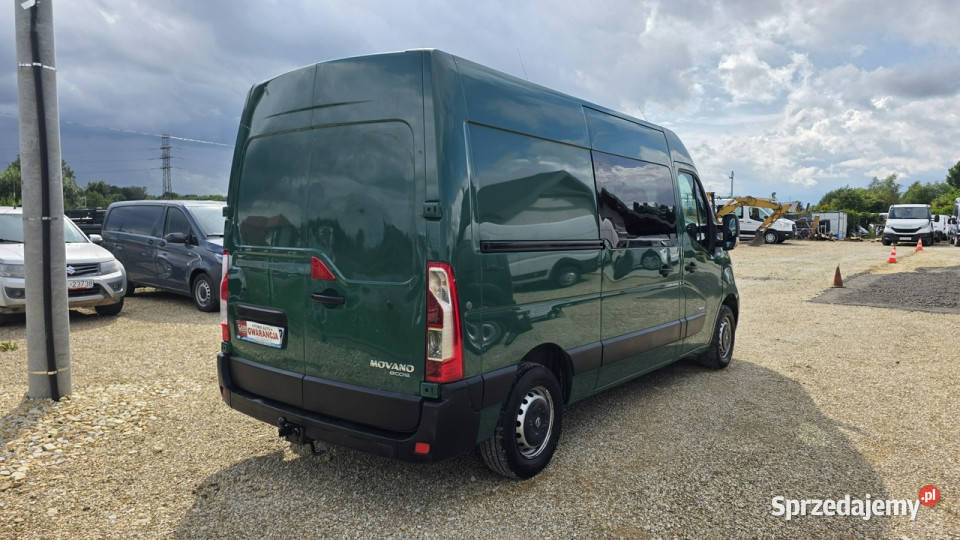 Opel Movano doka brygadówka 7 osób zarejestrowany w Polsce Opel śląskie