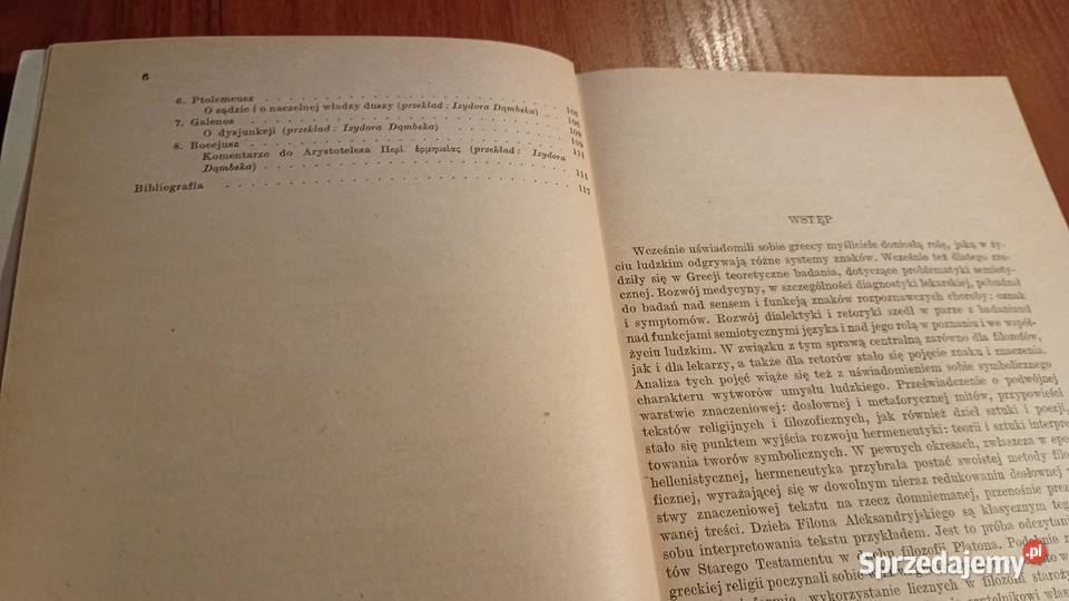 Wprowadzenie do starożytnej semiotyki greckiej studia Podręczniki Gdańsk