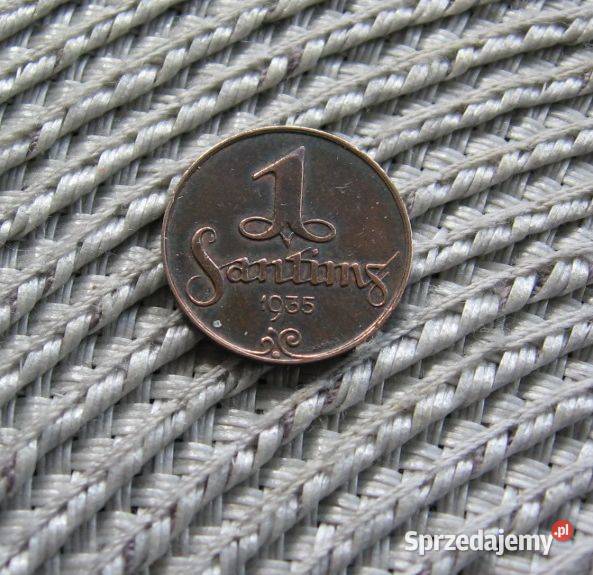Łotwa 1 Santim 1935r Kalisz sprzedam