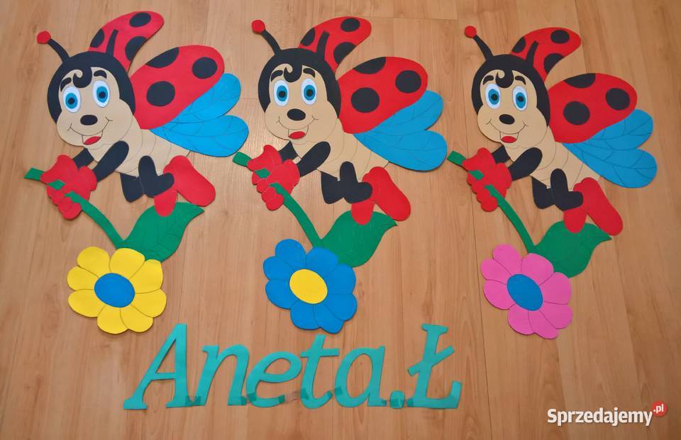 Dekoracje wiosenne z brystolu dwustronne Garwolin sprzedam