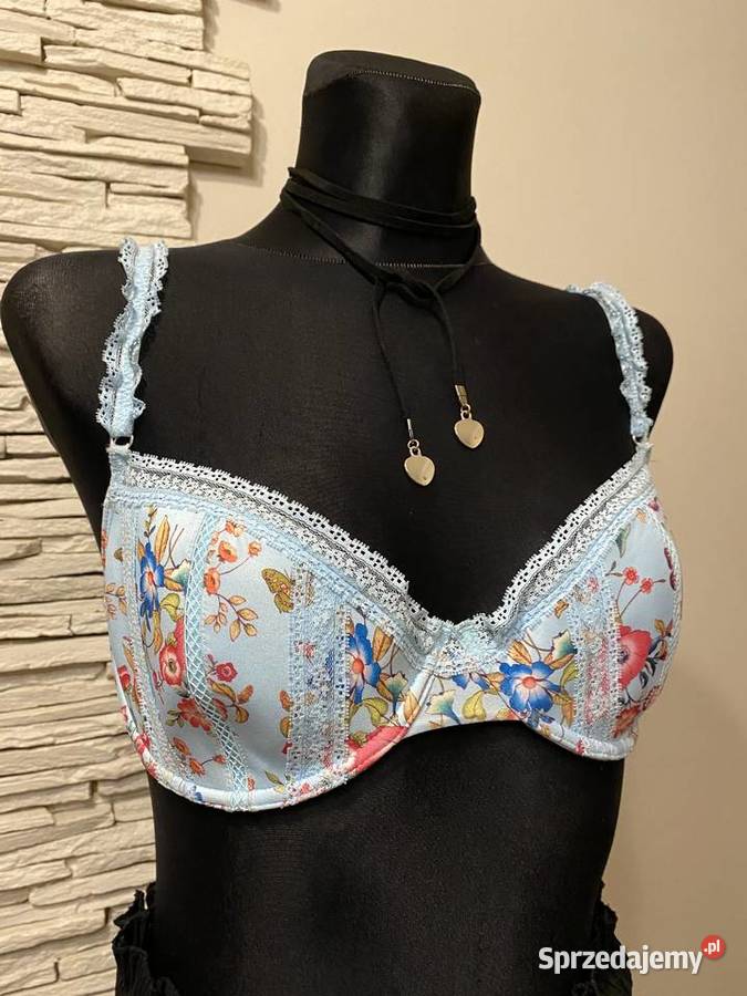 piękny niebieski floral