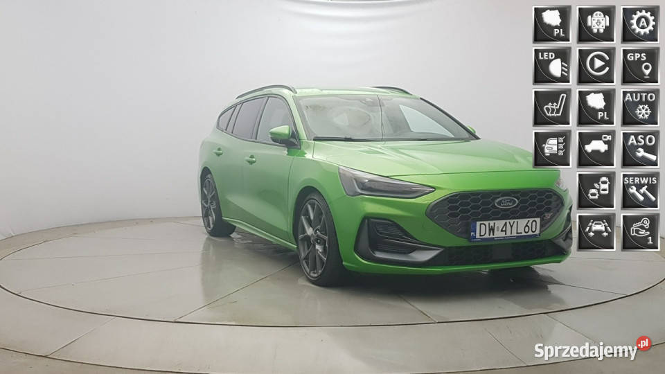 Ford Focus 23 EcoBoost ST X Z Polskiego Salonu asystent pasa ruchu Warszawa